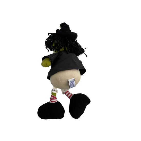 Vintage Wallace Berrie Broom Hilda Witch Plush Stuffed Toy USMC 1983 14” KOREA - Picture 4 of 5